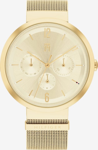 TOMMY HILFIGER Analog watch in Gold: front