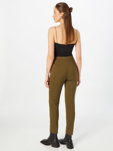 Karen Millen Slimfit Spodnie w kolorze zielony