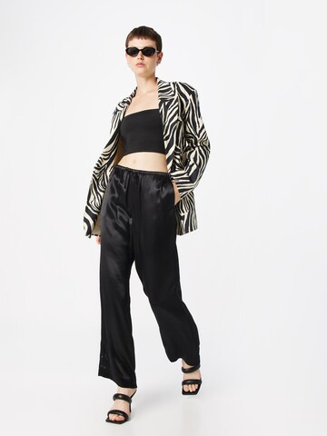 Gina Tricot Wide leg Pants in Black