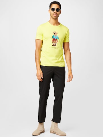 T-Shirt Polo Ralph Lauren en jaune