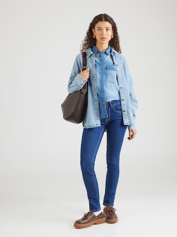 Pepe Jeans Slimfit Jeans 'BROOKE' in Blau