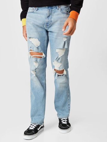 HOLLISTER Loosefit Jeans in Blauw: voorkant