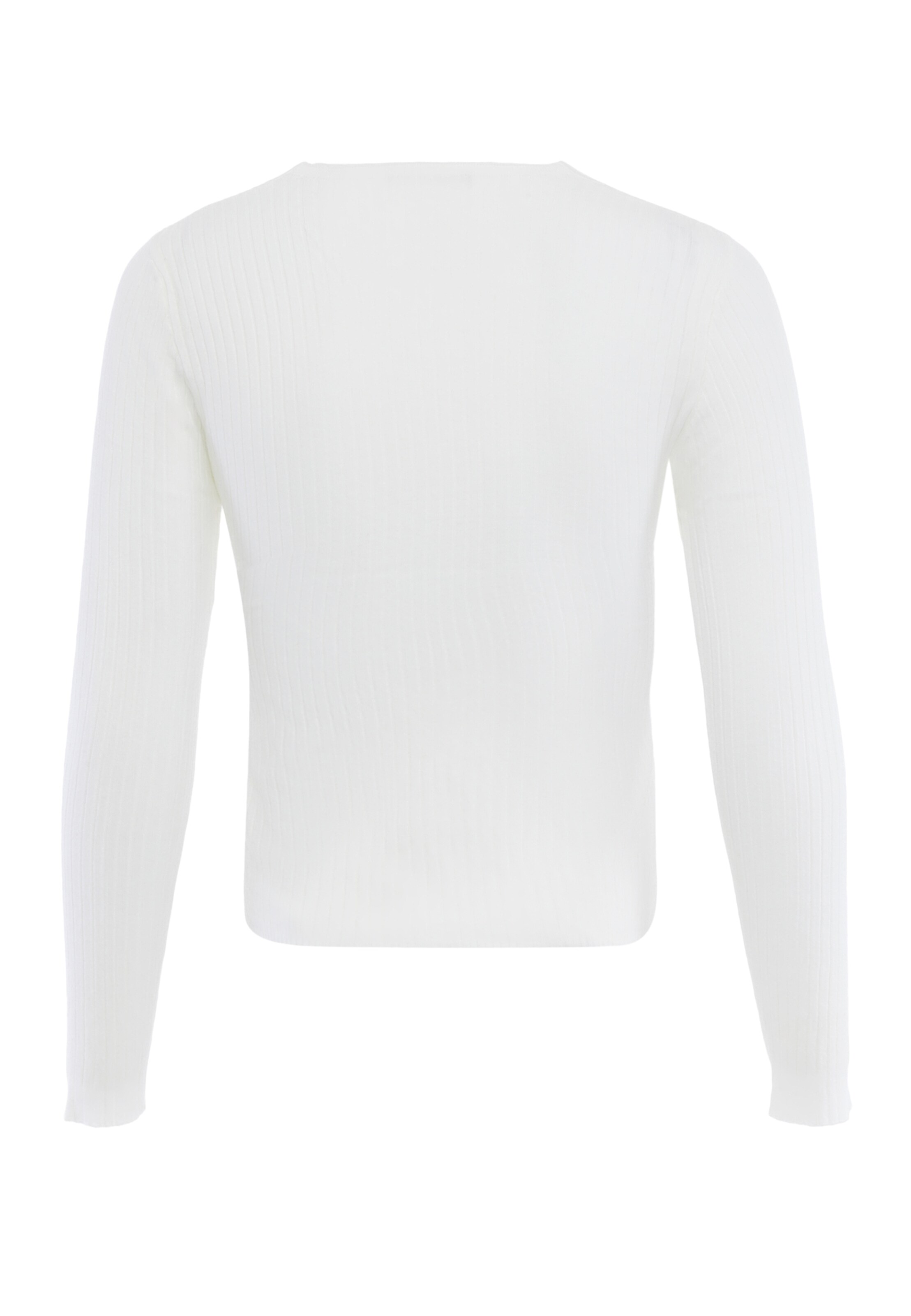 NAEMI Pulover | bela barva