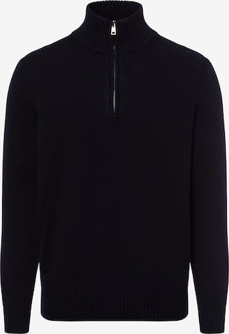 Pull-over Nils Sundström en bleu : devant