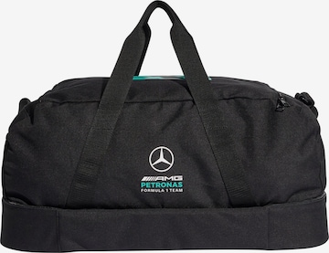 ADIDAS Sporttasche 'Mercedes AMG Petronas' in Schwarz: Vorderseite