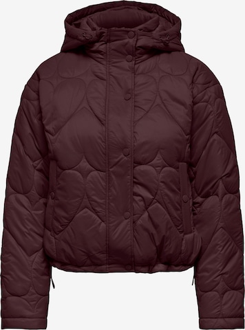 ONLY - Chaqueta de entretiempo 'ONLTAHIA' en marrón: frente