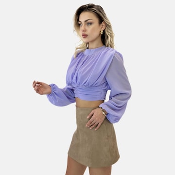 Elara Blouse in Lila