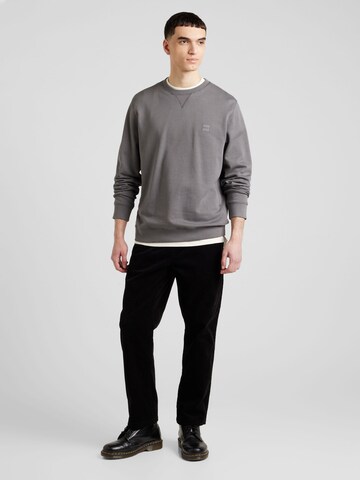 BOSS Sweatshirt 'Westart' in Grau