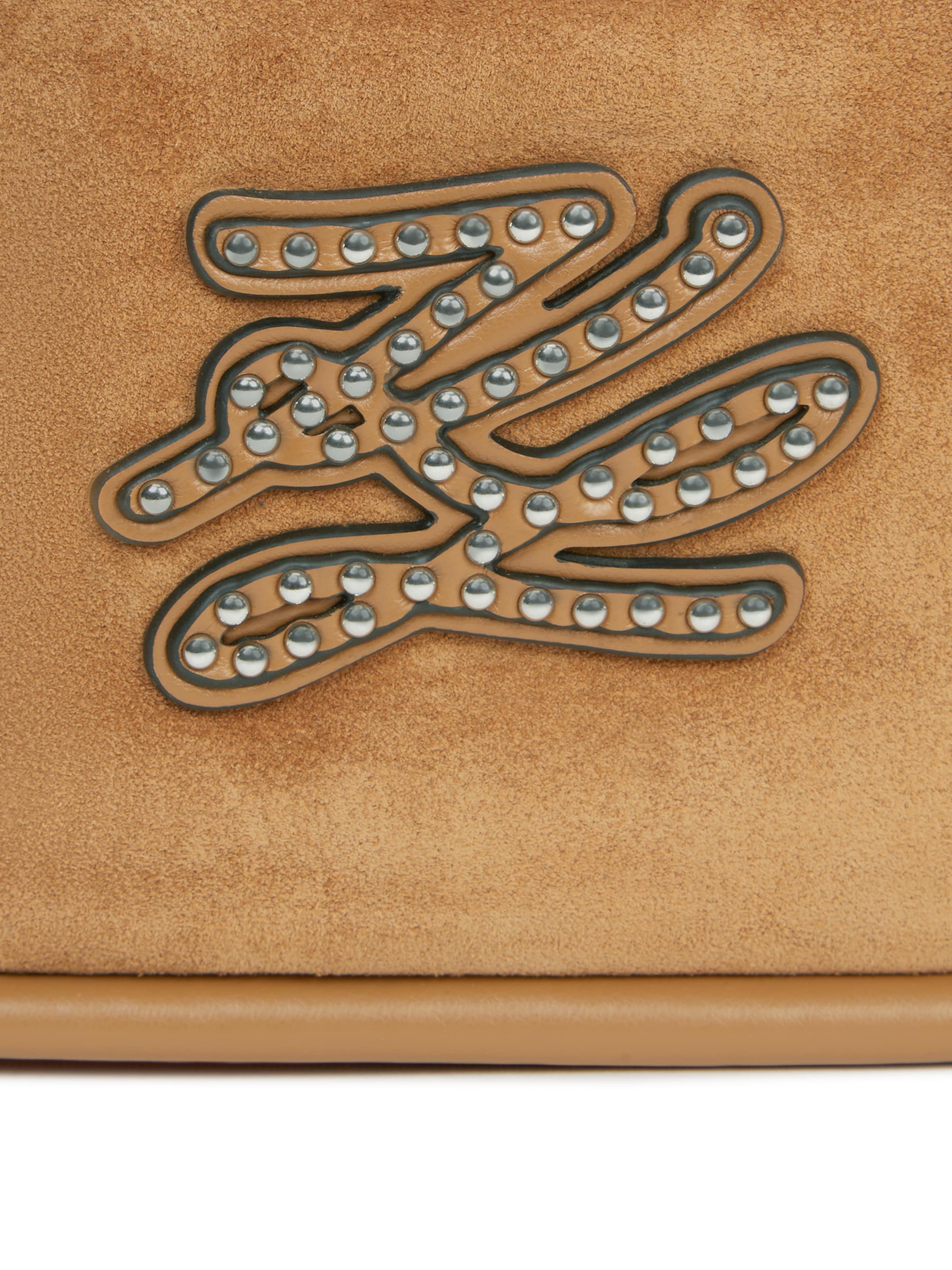 Karl Lagerfeld Torba za čez ramo 'K/Autograph' | rjava barva