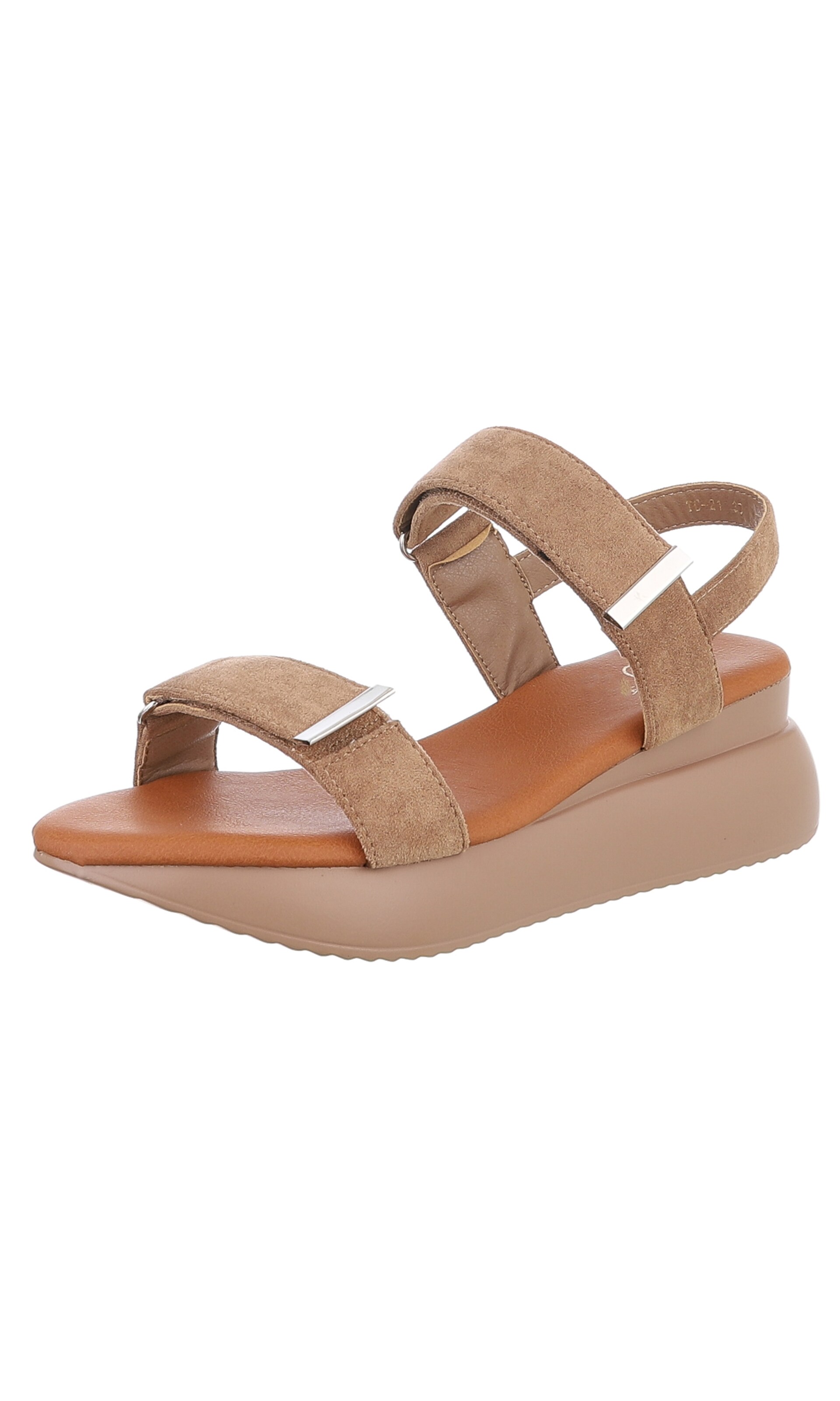 Ital-Design Sandals in Brown: front
