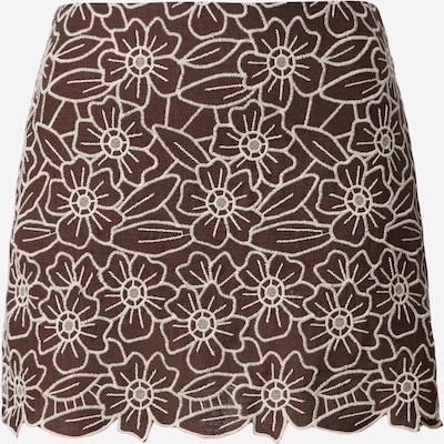 Fustă 'SCARLETT' Abercrombie & Fitch pe bej deschis / maro, Vizualizare produs