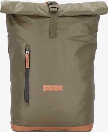 GREENBURRY Backpack 'Aviator' in Green: front