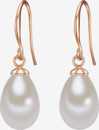 Lulu & Jane Earrings in Rose gold / Pearl white, Item view