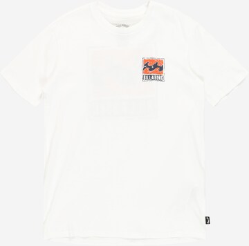 BILLABONG Funkční tričko 'STAMP' – bílá: přední strana