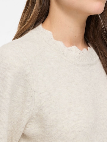 Pull-over 'VINIKOLINA' VILA en blanc