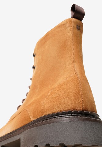 Henry Stevens Lace-Up Boots 'Winston PDB1' in Brown