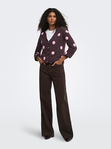 Cardigan 'ONL Rica' ONLY en violet