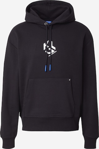 KARL LAGERFELD JEANSSweater majica - crna boja: prednji dio