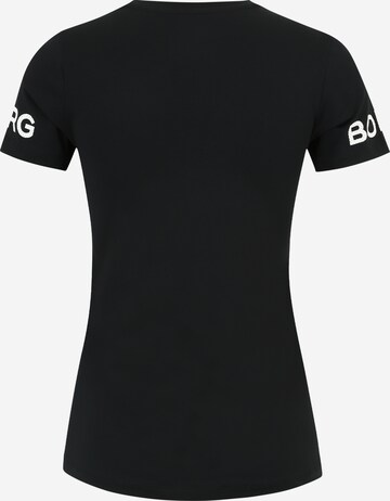 BJÖRN BORG Funktionsshirt in Schwarz