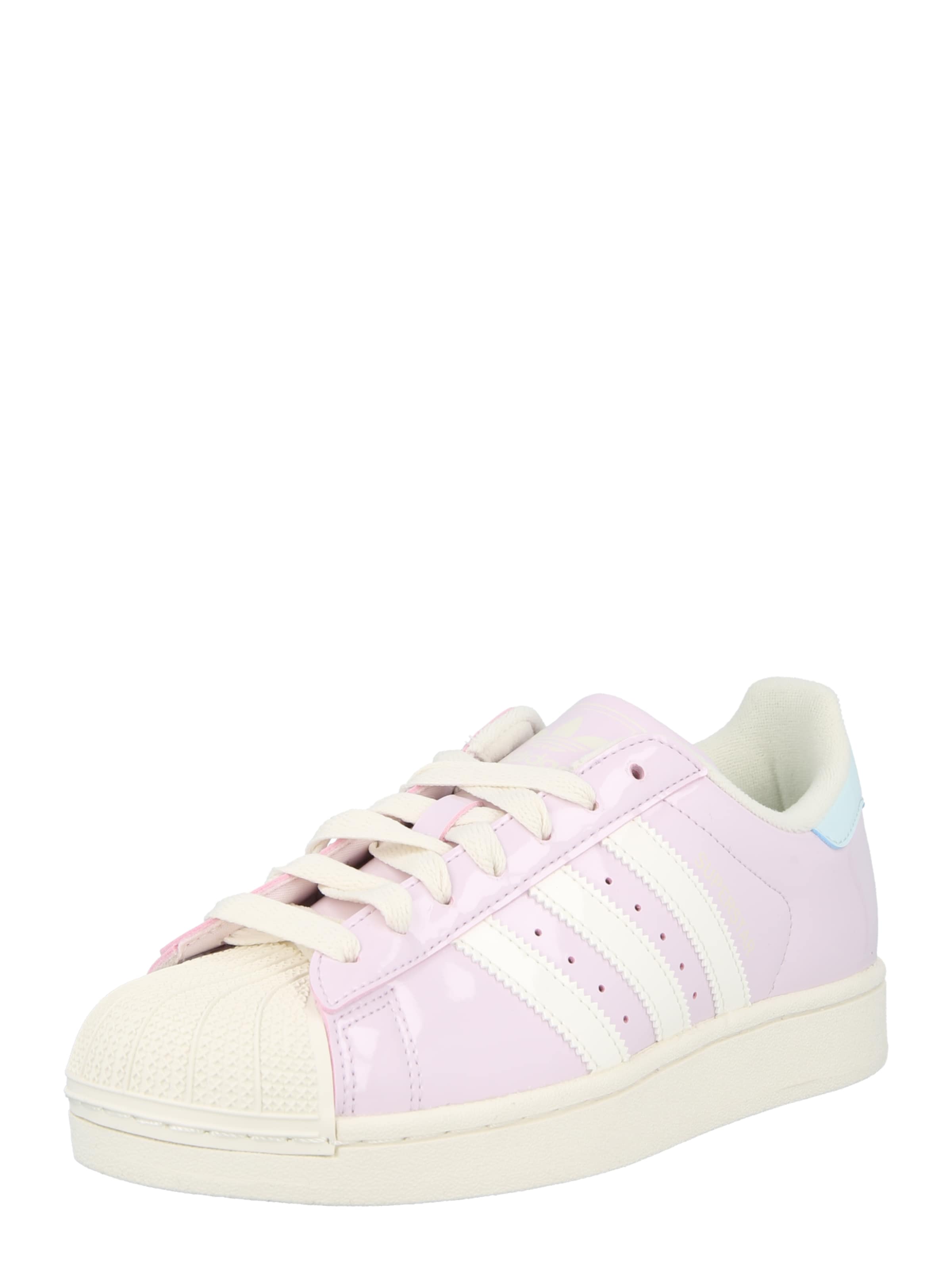 ADIDAS ORIGINALS Platform trainers 'SUPERSTAR II' in Purple: front