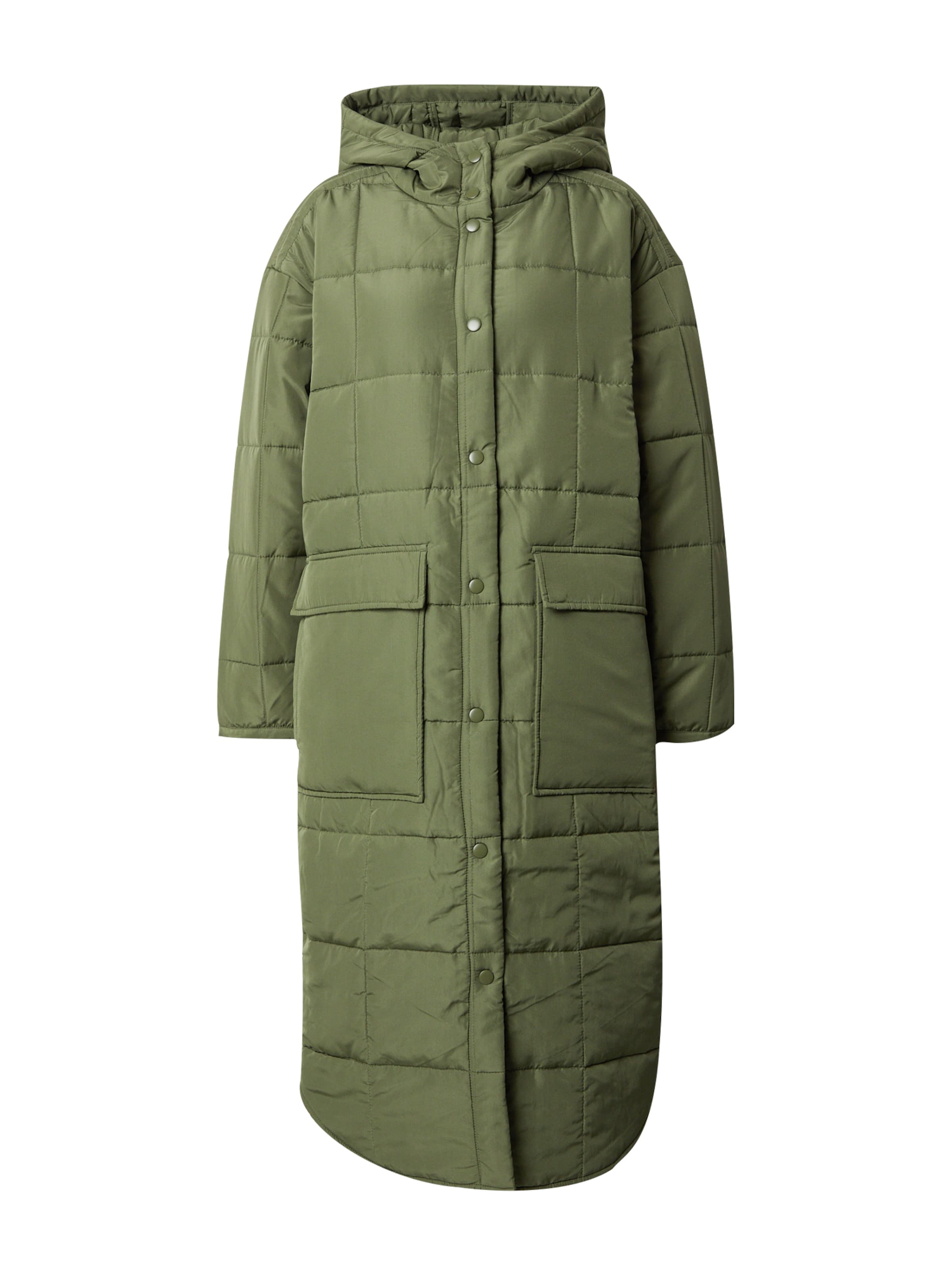 Cappotto di mezza stagione di MSCH COPENHAGEN in verde: frontale