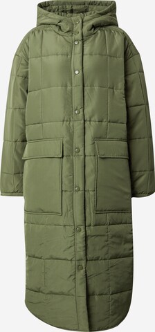 Manteau mi-saison MSCH COPENHAGEN en vert : devant