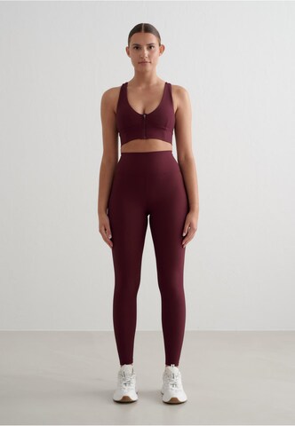 Bustier Soutien-gorge de sport Aim'n en rouge