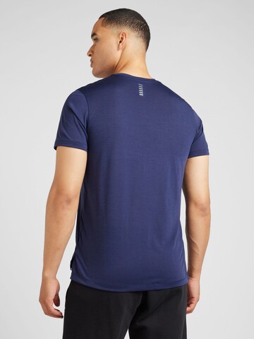 T-Shirt fonctionnel 'STREAKER' UNDER ARMOUR en bleu