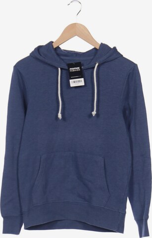 Pier One Sweatshirt & Zip-Up Hoodie in XS in Blue: front