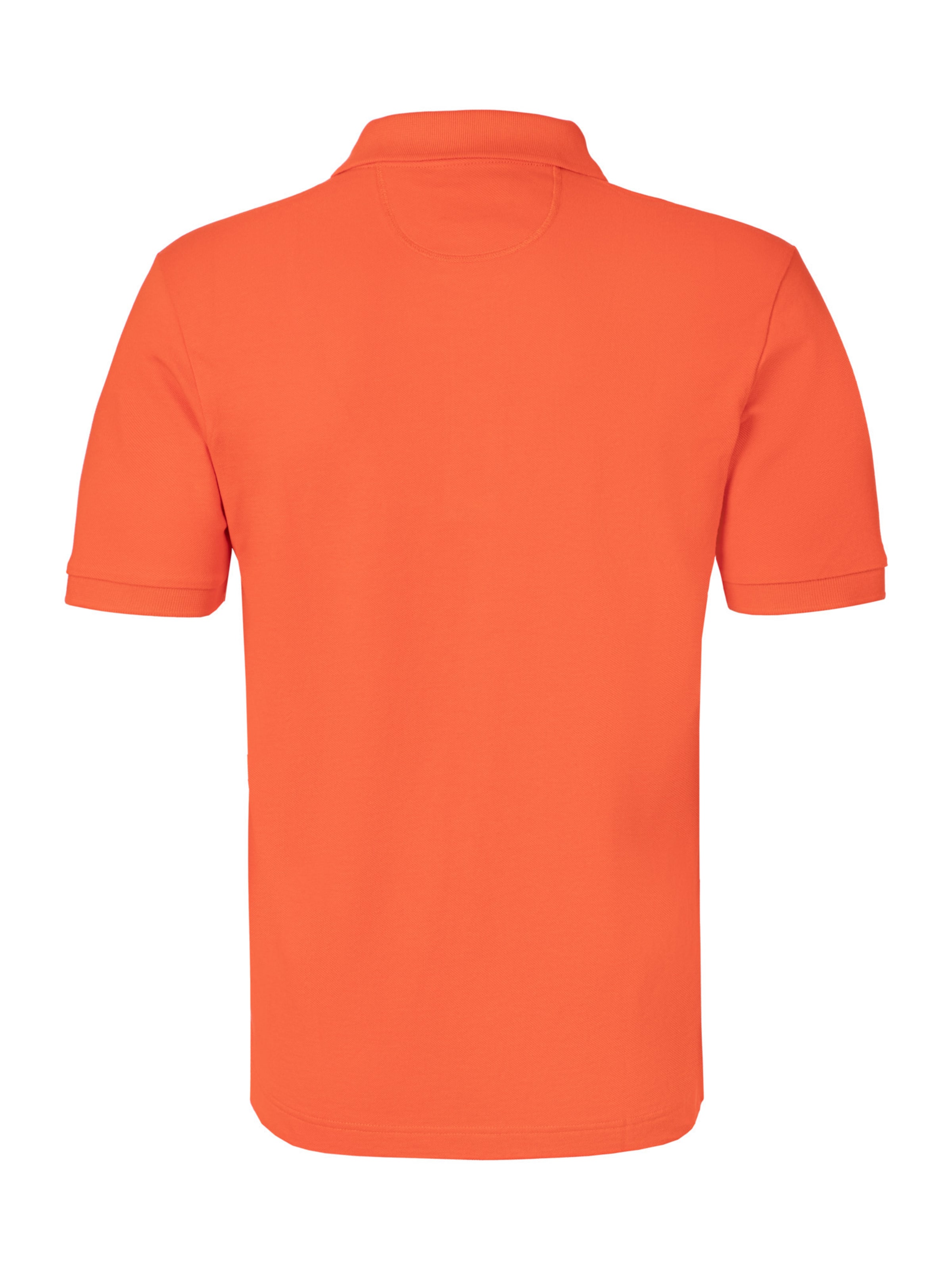 La Martina Shirt ' BPMP11 ' in Oranje