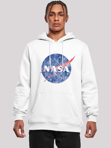 Sweat-shirt 'NASA Classic Insignia' F4NT4STIC en blanc : devant