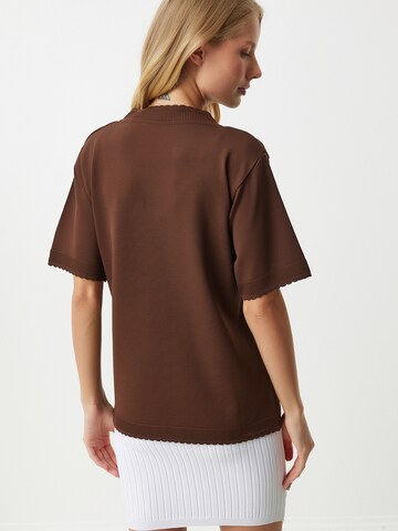 Happiness İstanbul Kardigán - barna