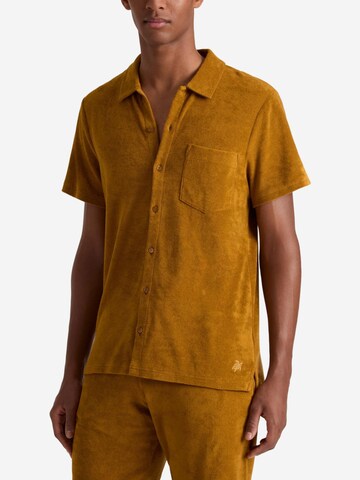 Regular fit Camicia di Vilebrequin in marrone