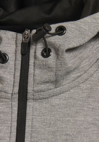 Hummel Athletic Zip-Up Hoodie 'Essi' in Grey