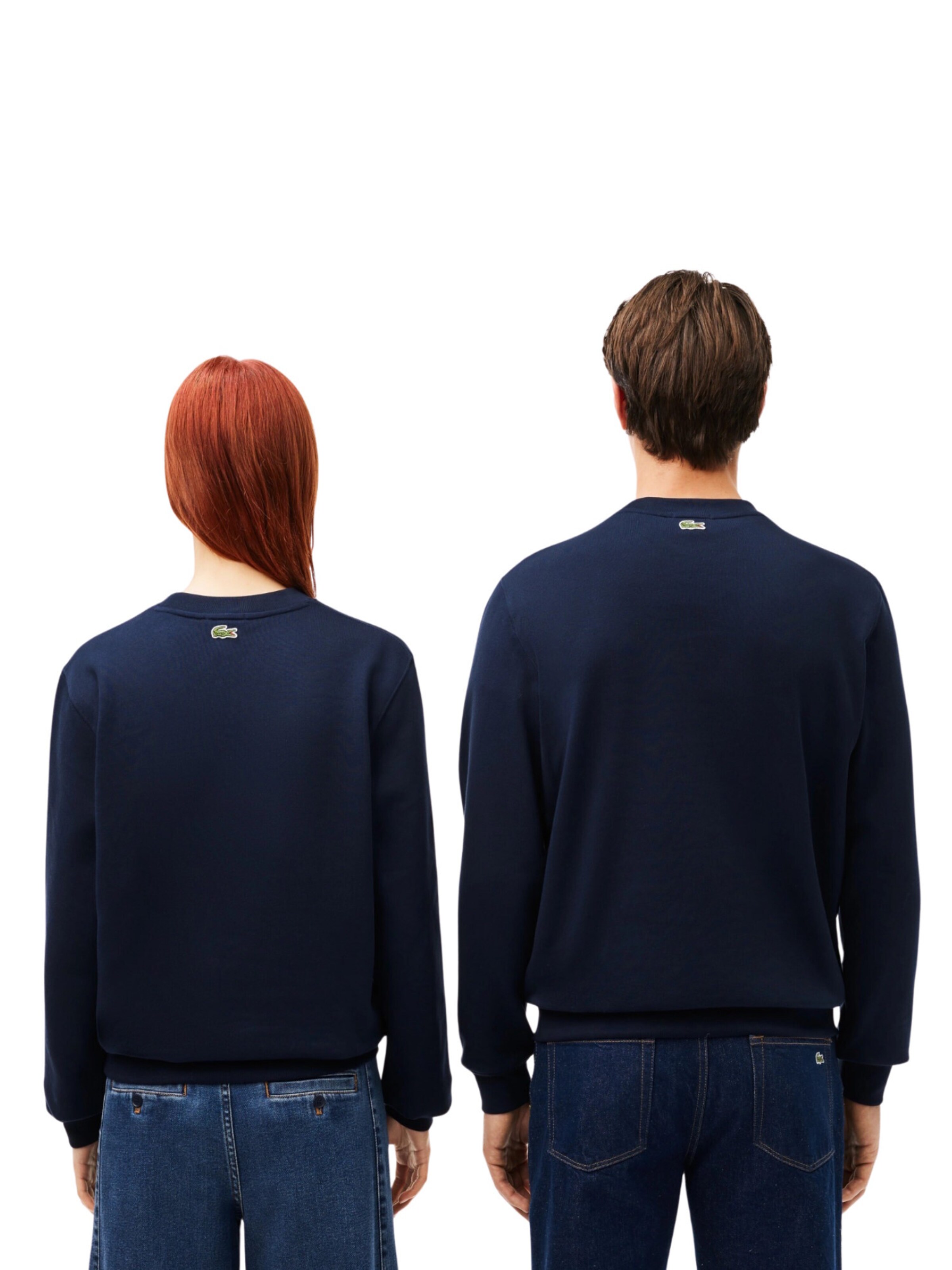 Felpa di LACOSTE in blu