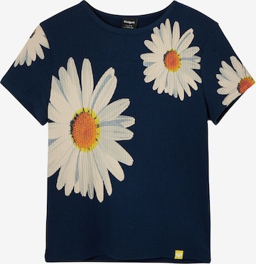 Desigual T-Shirt 'Daisy' in Blau: predná strana