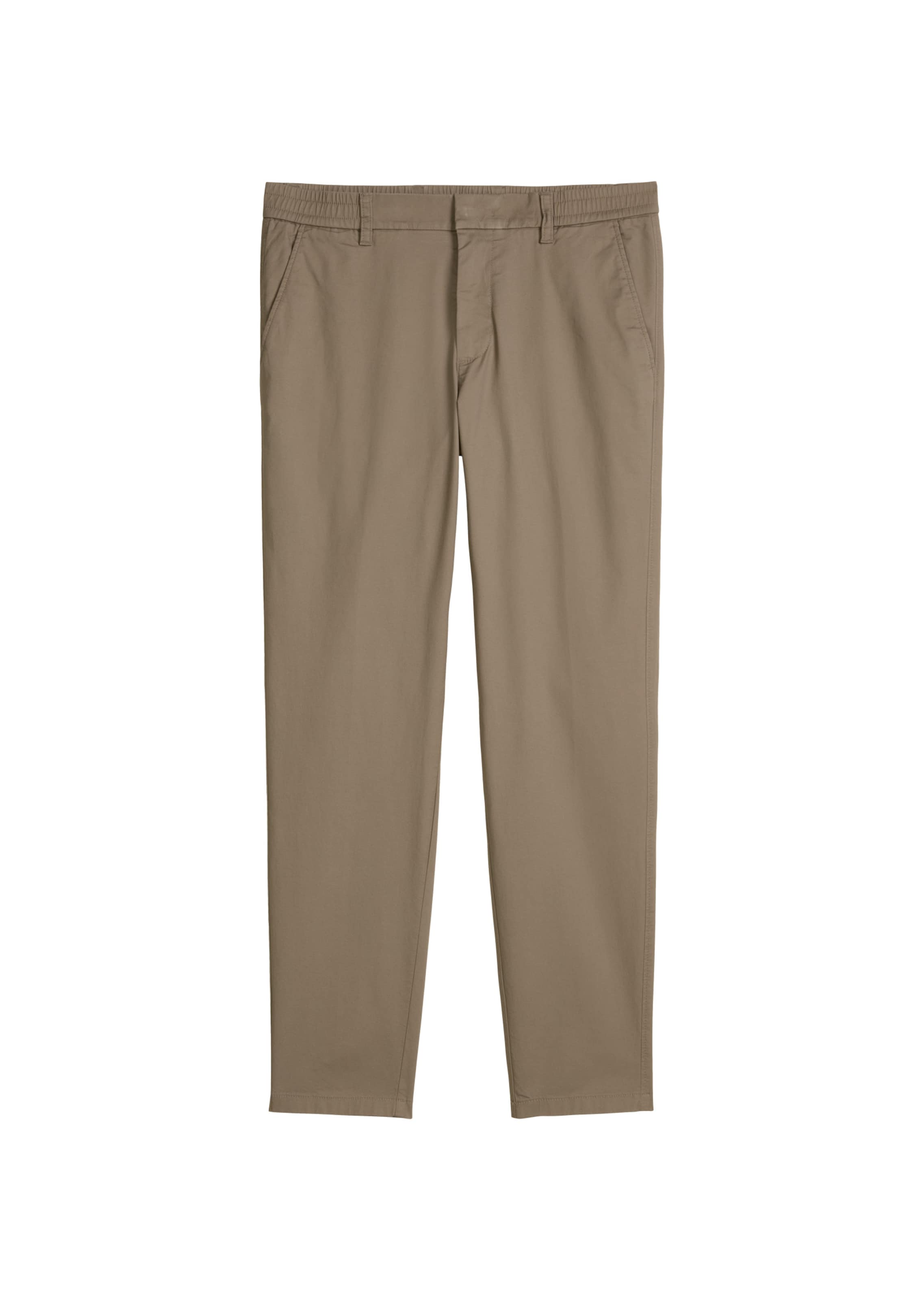 Marc O'Polo Chino trousers 'Morot' in Brown: front