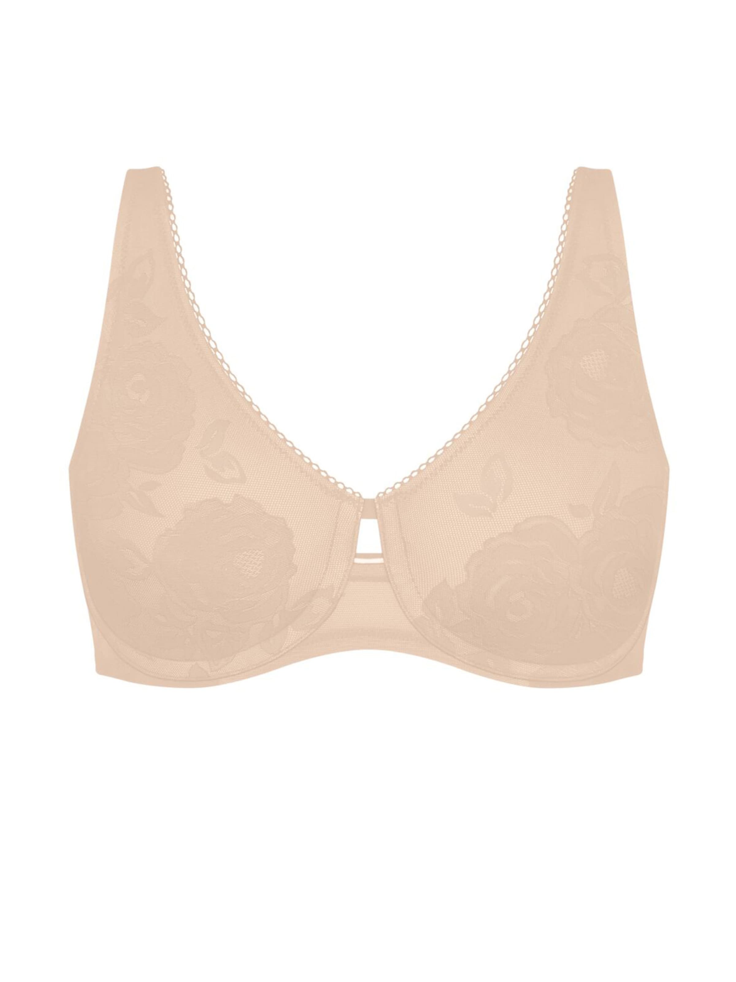 TRIUMPH BH ' Wild Rose Sensation ' in Beige: voorkant