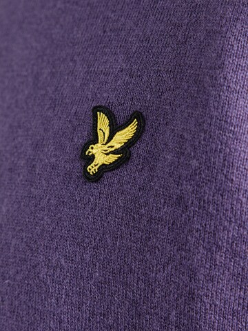 Lyle & Scott Trui in Lila