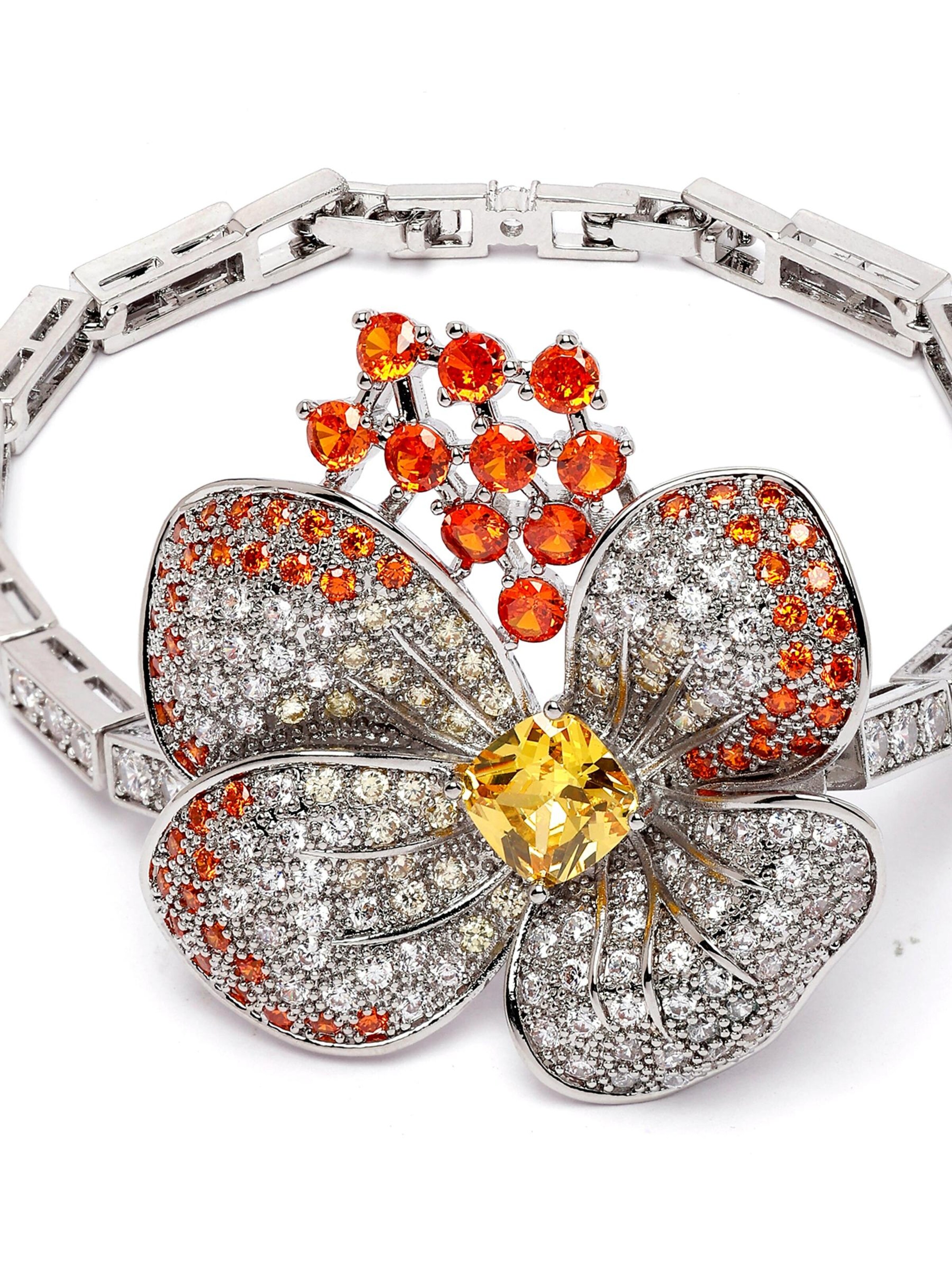 Braccialetto 'Joannaina' di AVANT-GARDE PARIS in arancione