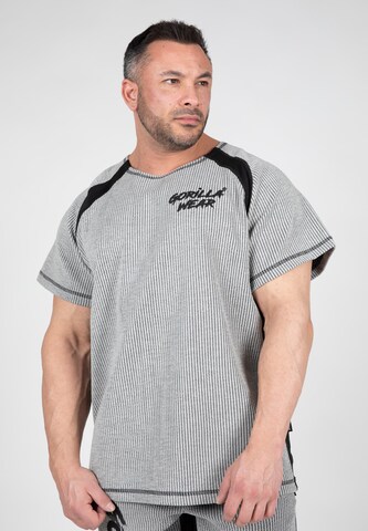 Gorilla Wear Functioneel shirt 'Augustine' in Grijs: voorkant
