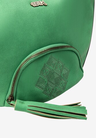 Sac à bandoulière IZIA en vert