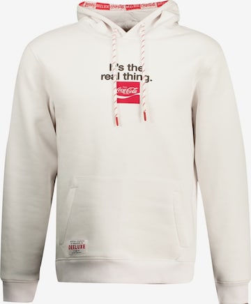 Deeluxe Sweatshirt 'Refresh' in Weiß: Vorderseite