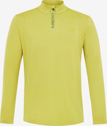 PROTEST Sportsweatshirt 'WILL' in Grün: Vorderseite