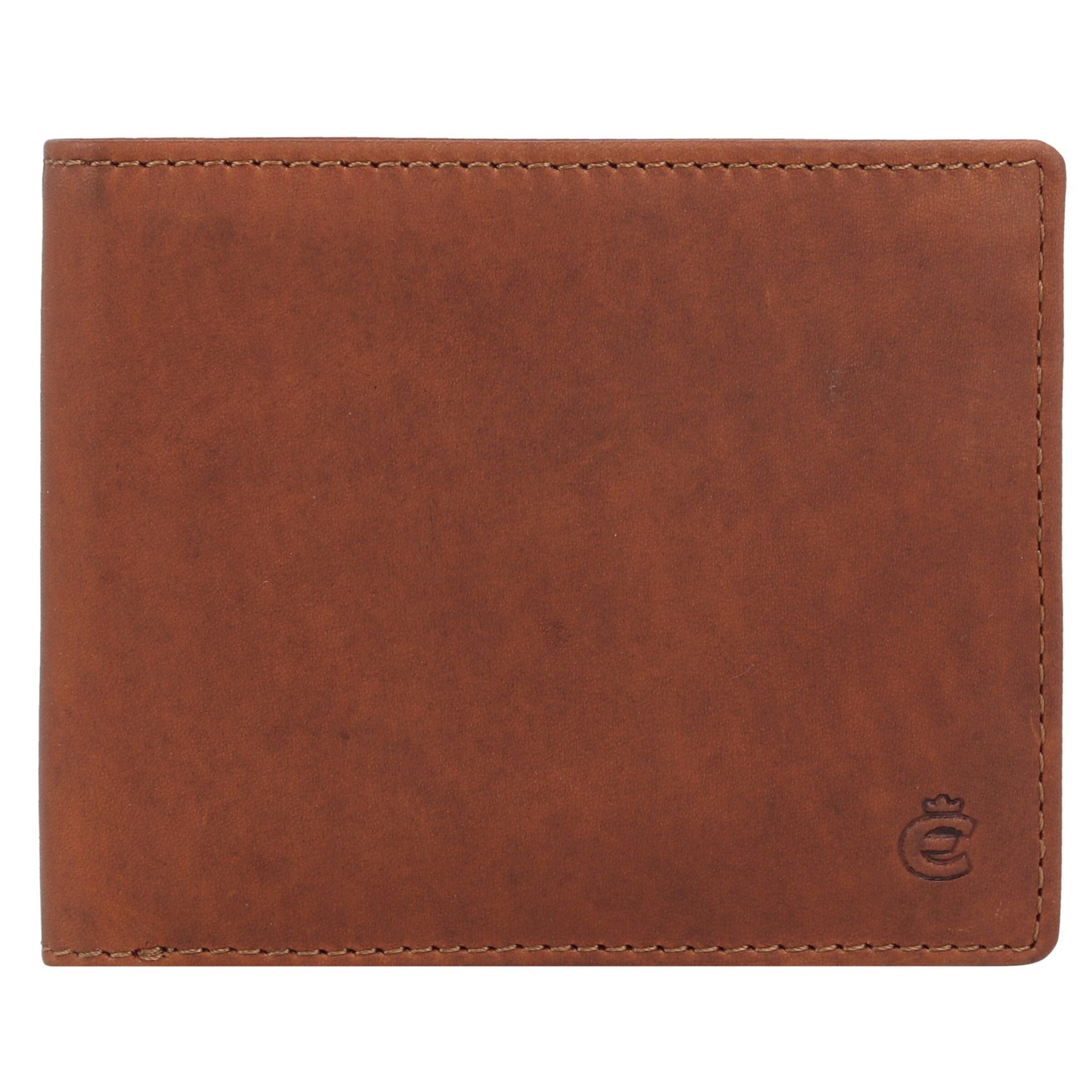 Esquire Wallet 'Dallas' in Brown: front