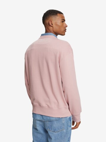 Sweat-shirt ESPRIT en rose