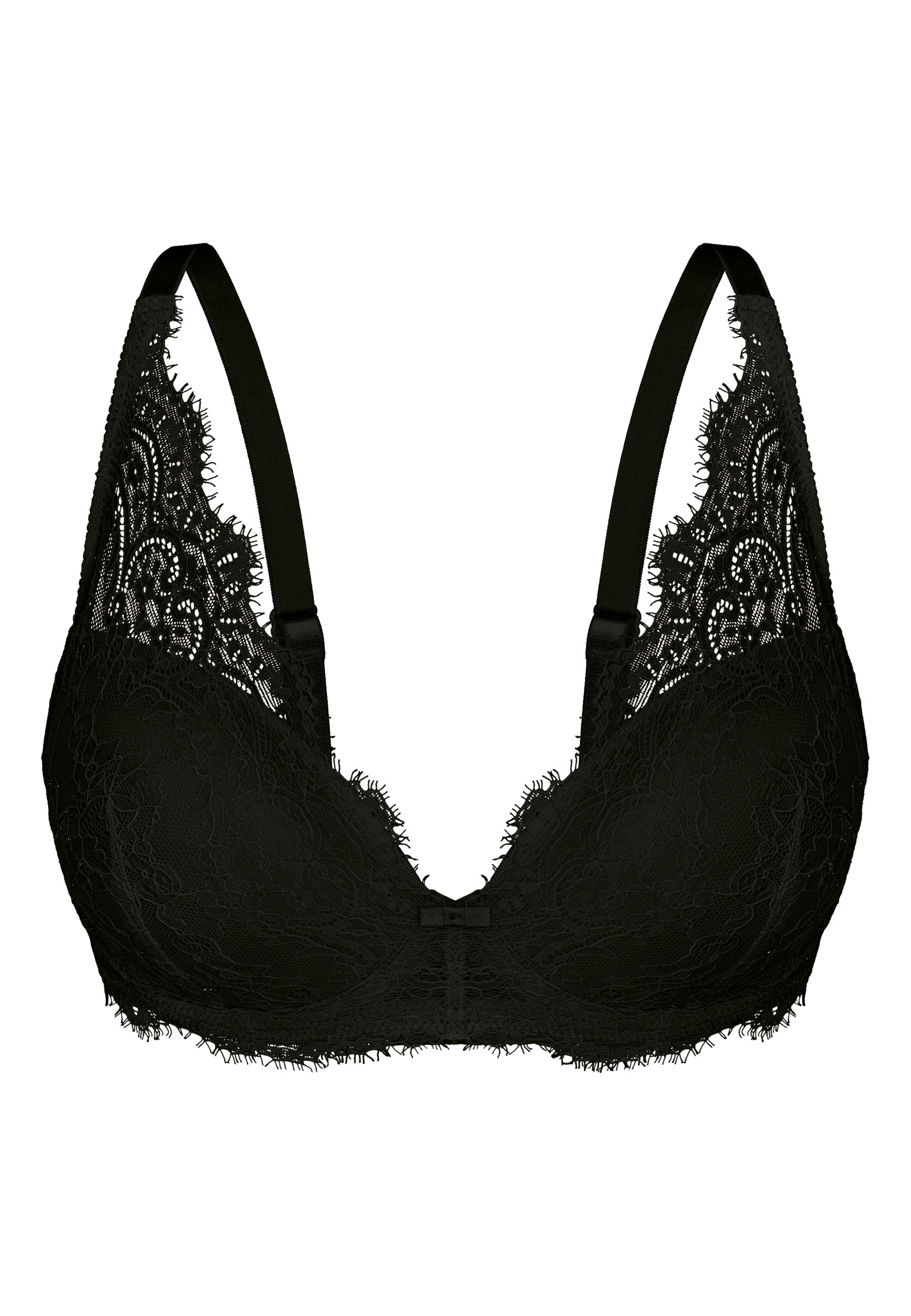Soutien-gorge sassa en noir : devant