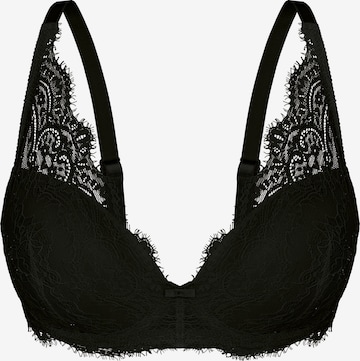 Soutien-gorge sassa en noir : devant