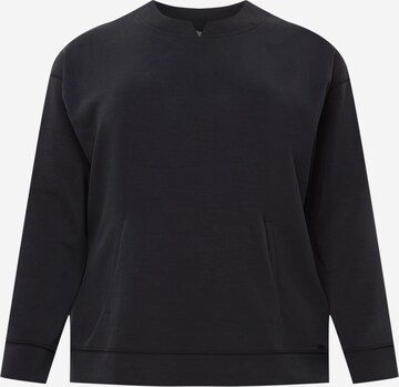 Sweat-shirt SAMOON en noir : devant