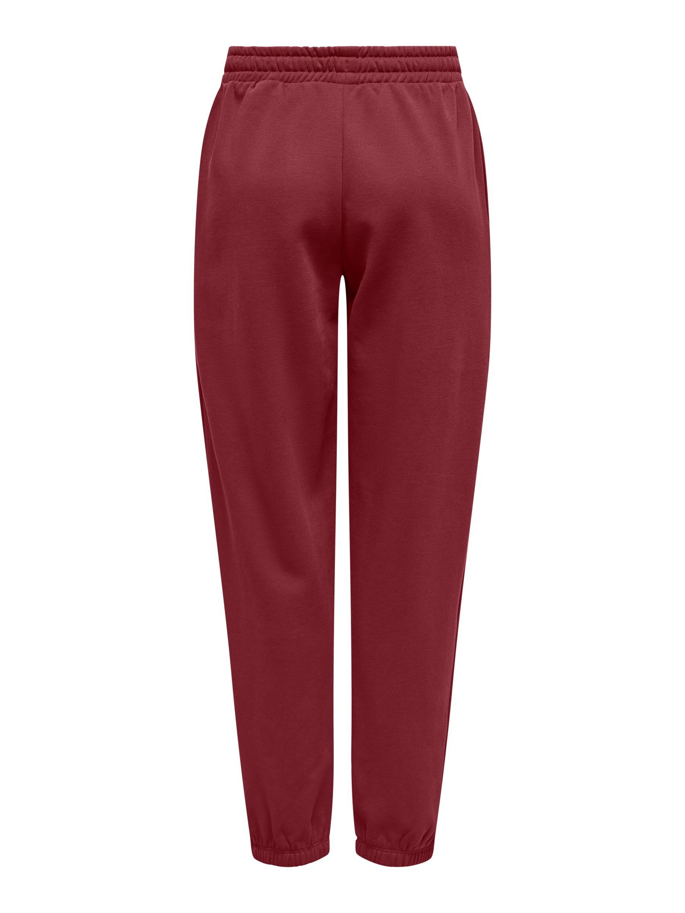 ONLY Tapered Bukser 'ONLNoomi' i rød